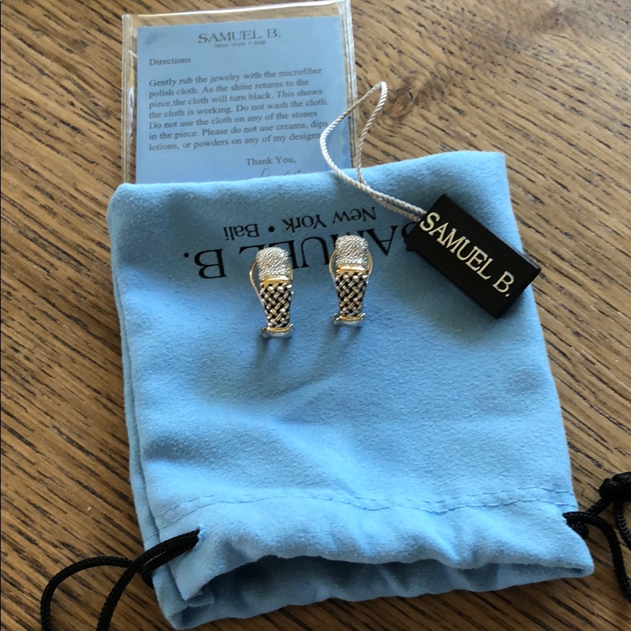 Samuel B Diamond Earrings